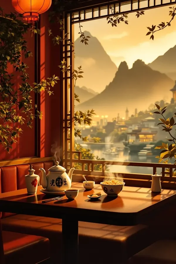 张曼兰作品《庙街茶餐厅》海报 - 影视工厂